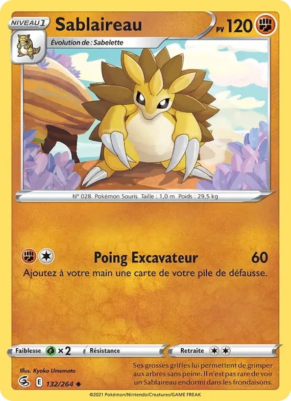Sablaireau 132 – Poing de Fusion