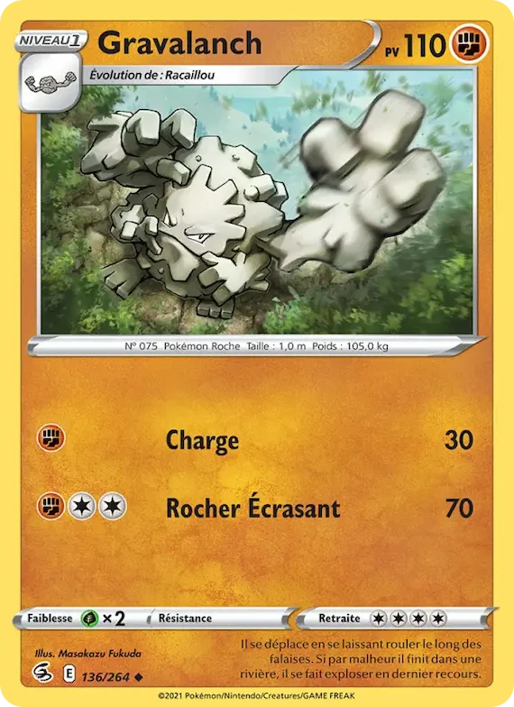 Gravalanch 136 – Poing de Fusion