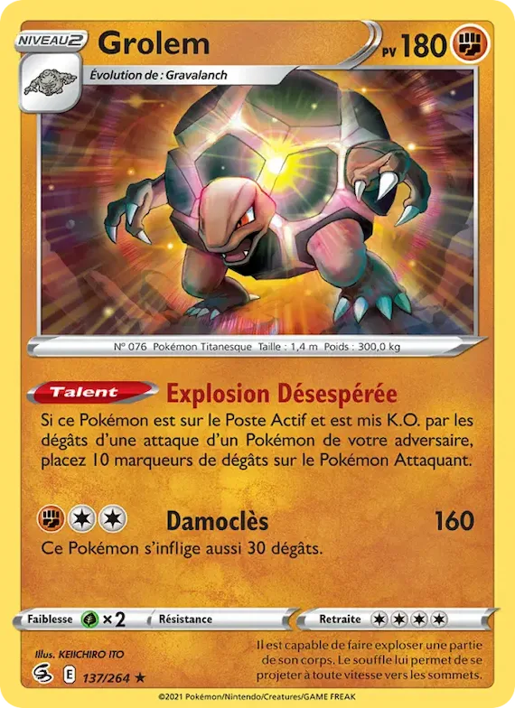 Grolem 137 – Poing de Fusion