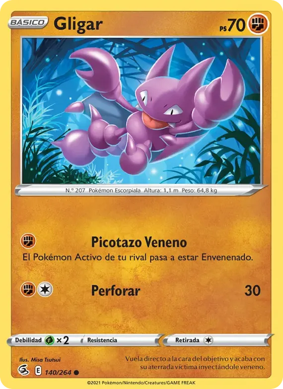 Gligar 140 – Golpe Fusión