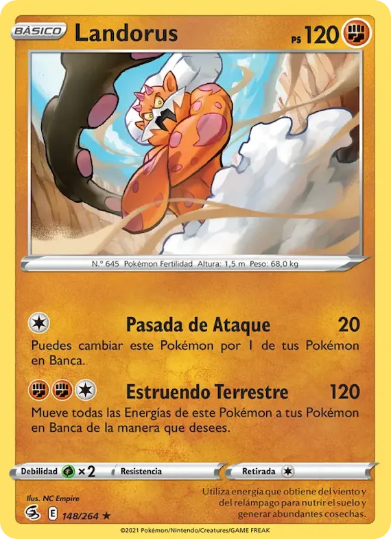 Landorus 148 – Golpe Fusión