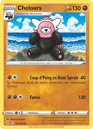 Chelours n° 151 – Poing de Fusion