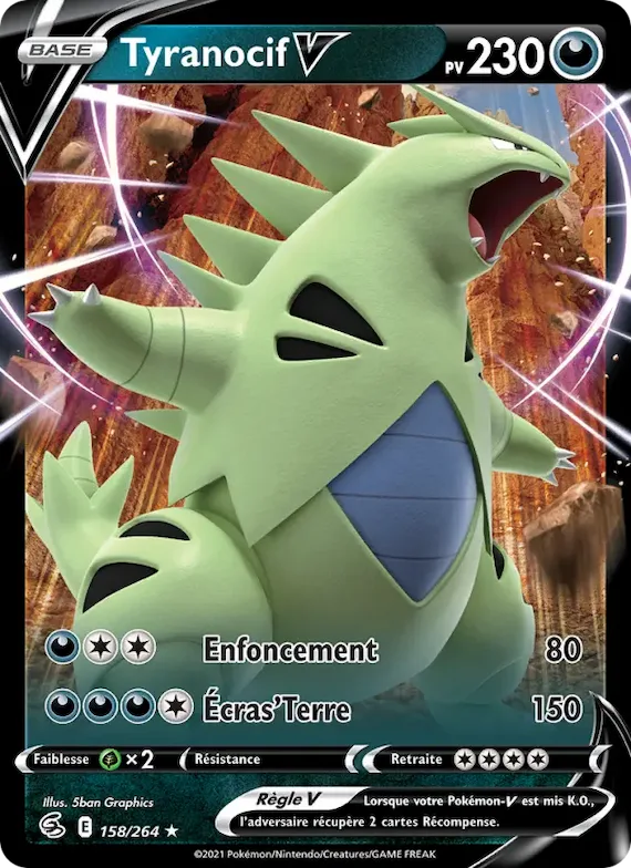 Tyranocif V 158 – Poing de Fusion