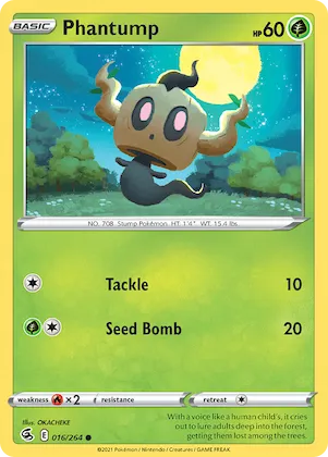 Phantump #16 – Fusion Strike