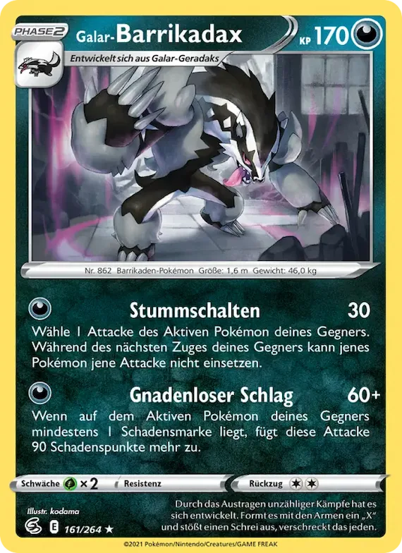 Galar-Barrikadax 161 – Fusionsangriff