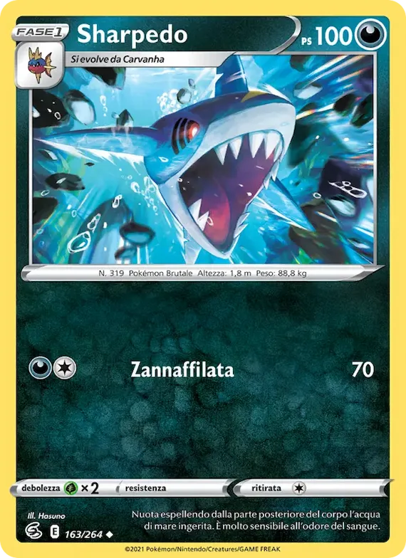 Sharpedo 163 – Colpo Fusione
