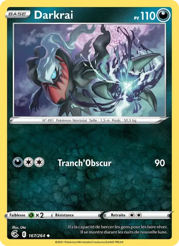 Darkrai 167 – Poing de Fusion