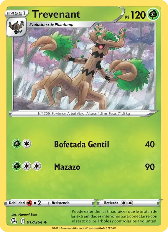 Trevenant 17 – Golpe Fusión