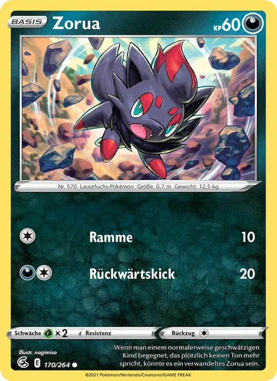 Zorua 170 – Fusionsangriff