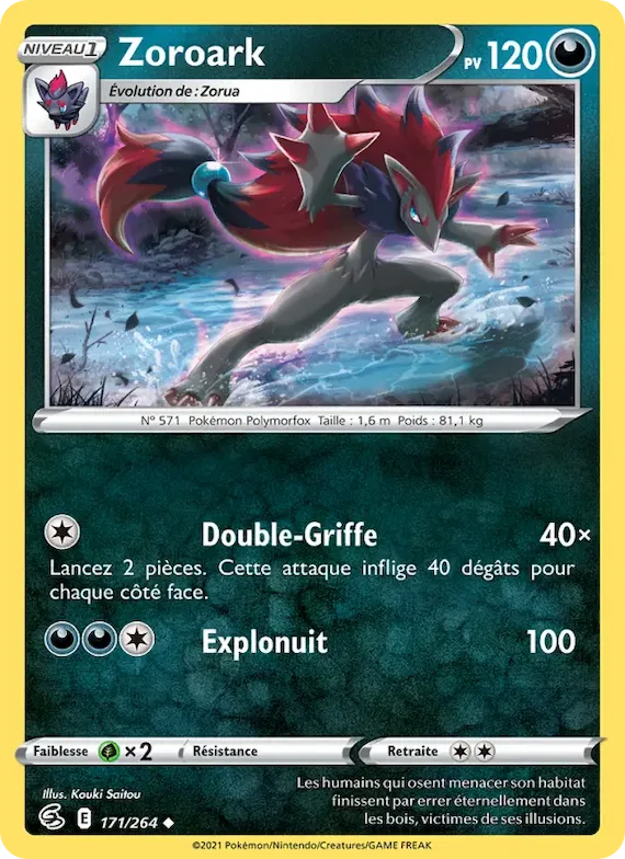 Zoroark 171 – Poing de Fusion