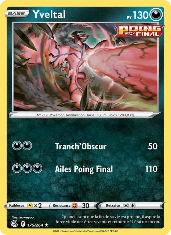 Yveltal 175 – Poing de Fusion