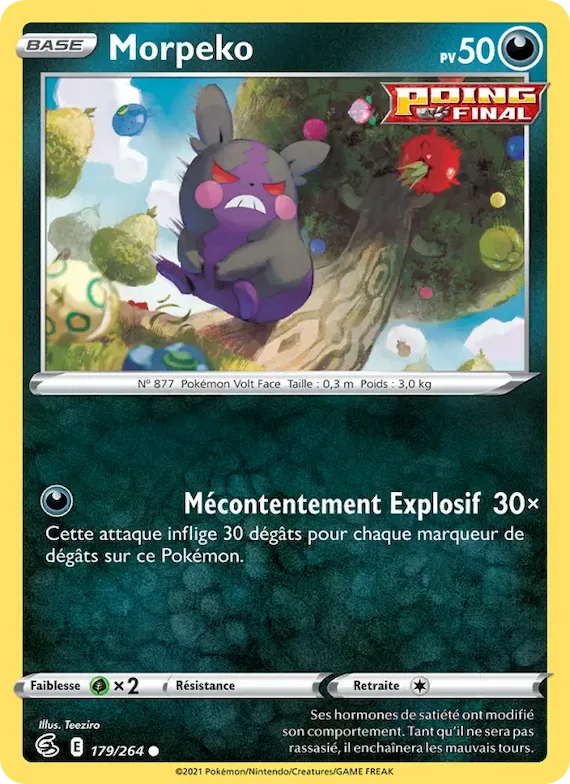 Morpeko 179 – Poing de Fusion