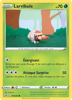 Larvibule n° 18 – Poing de Fusion