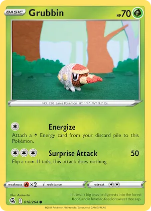 Grubbin #18 – Fusion Strike