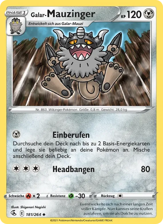Galar-Mauzinger 181 – Fusionsangriff