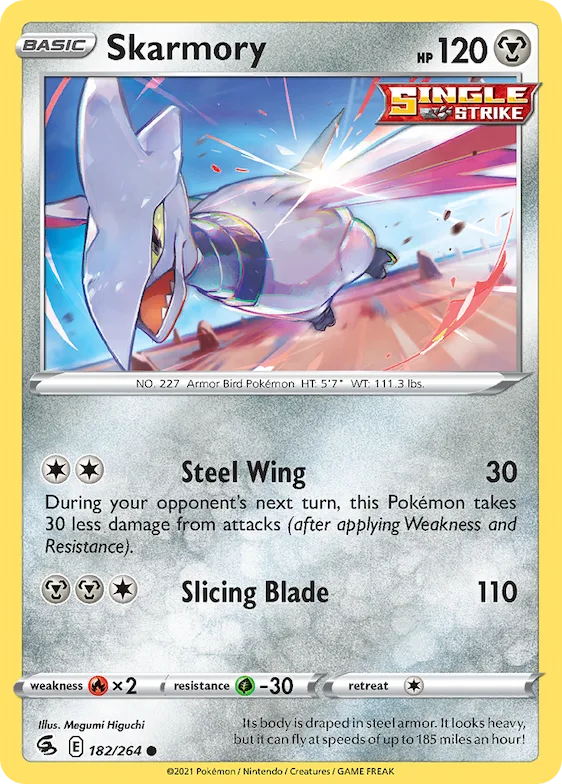 Skarmory 182 – Golpe Fusão