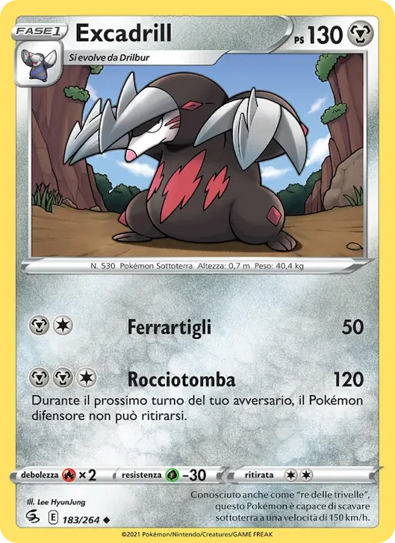 Excadrill 183 – Colpo Fusione