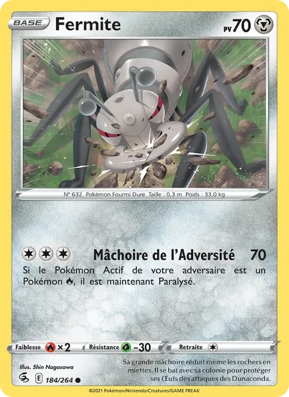 Fermite 184 – Poing de Fusion