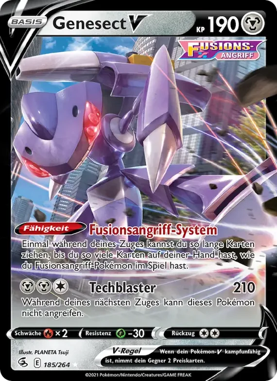 Genesect V 185 – Fusionsangriff