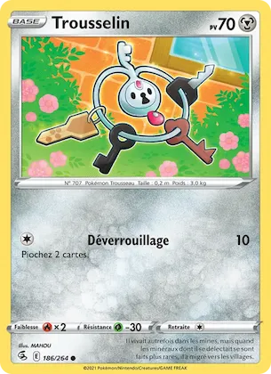 Trousselin n° 186 – Poing de Fusion