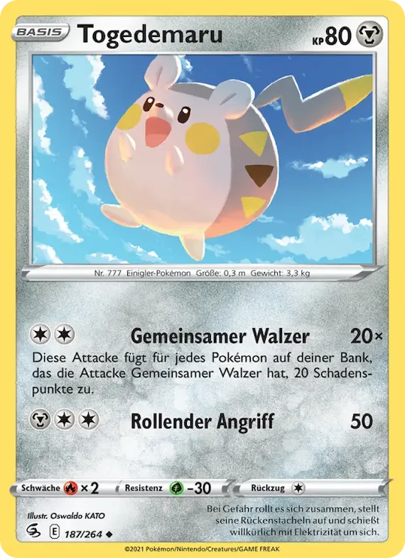 Togedemaru 187 – Fusionsangriff