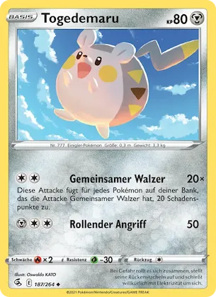 Togedemaru Nr. 187 – Fusion Strike
