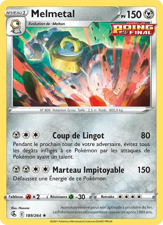 Melmetal 189 – Poing de Fusion