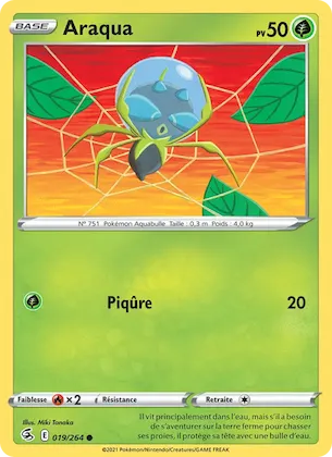 Araqua n° 19 – Poing de Fusion