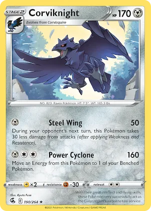 Corviknight #190 – Fusion Strike