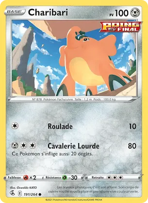 Charibari n° 191 – Poing de Fusion