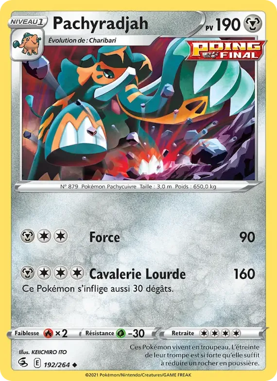 Pachyradjah 192 – Poing de Fusion