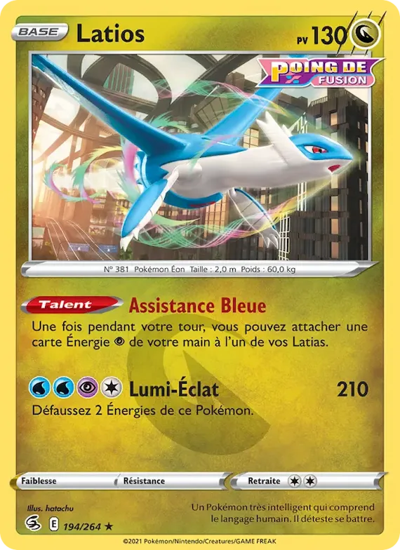 Latios 194 – Poing de Fusion