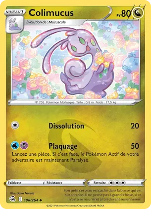 Colimucus n° 196 – Poing de Fusion