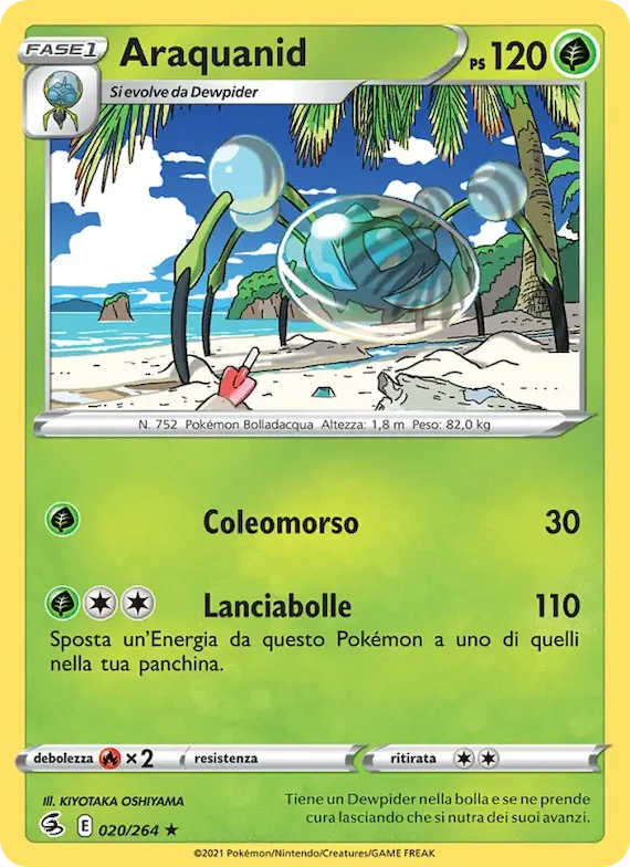 Araquanid 20 – Colpo Fusione