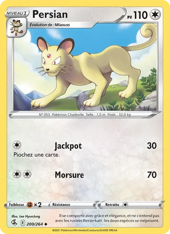 Persian 200 – Poing de Fusion