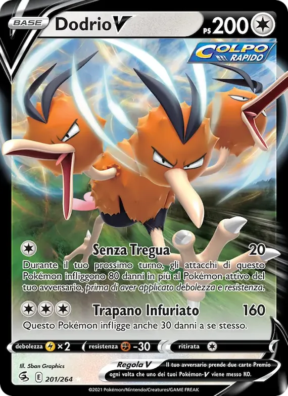 Dodrio V 201 – Colpo Fusione