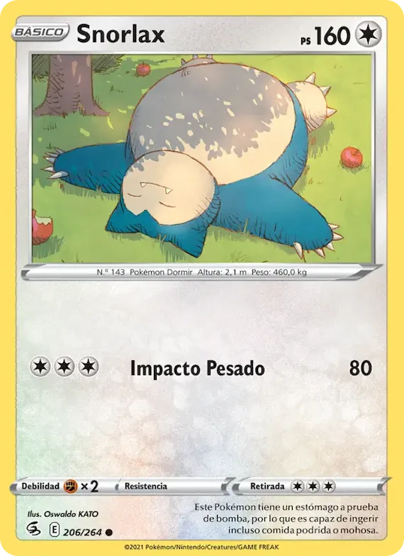 Snorlax 206 – Golpe Fusión