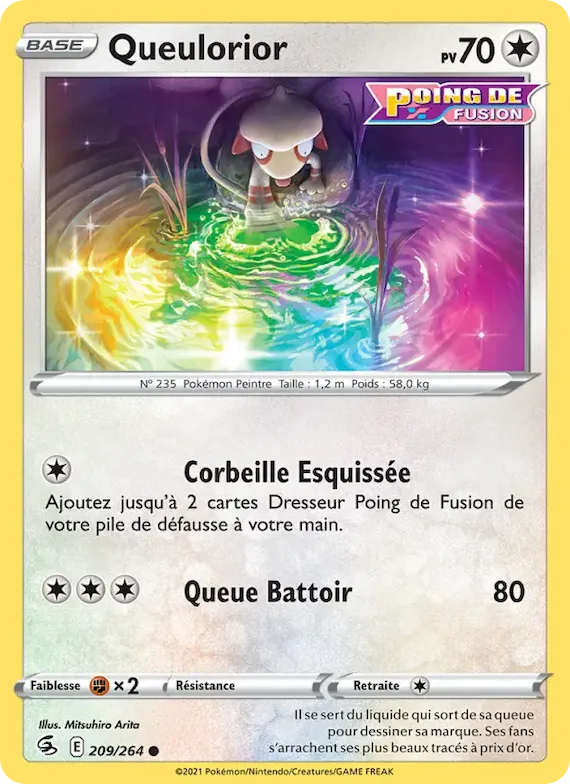 Queulorior 209 – Poing de Fusion