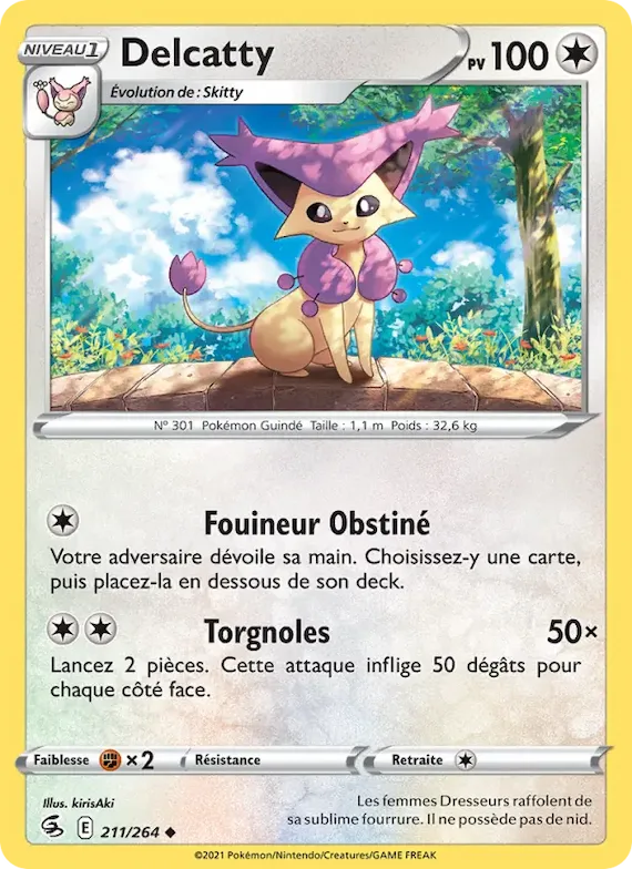 Delcatty 211 – Poing de Fusion
