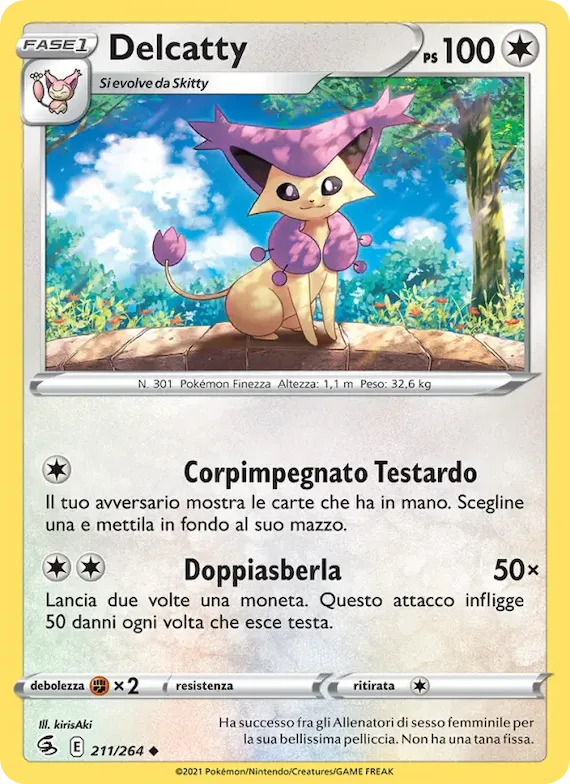 Delcatty 211 – Colpo Fusione