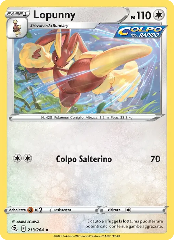 Lopunny 213 – Colpo Fusione