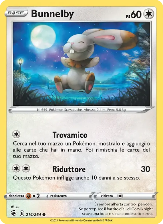 Bunnelby 214 – Colpo Fusione