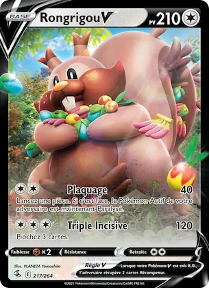 Rongrigou V n° 217 – Poing de Fusion