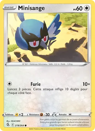 Minisange n° 219 – Poing de Fusion