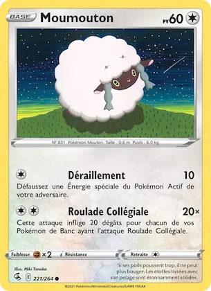 Moumouton n° 221 – Poing de Fusion