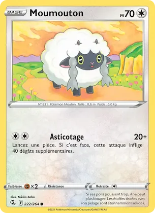 Moumouton n° 222 – Poing de Fusion
