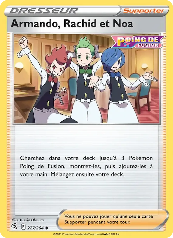 Armando, Rachid et Noa 227 – Poing de Fusion