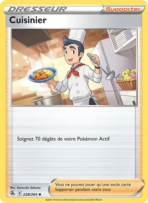 Cuisinier 228 – Poing de Fusion
