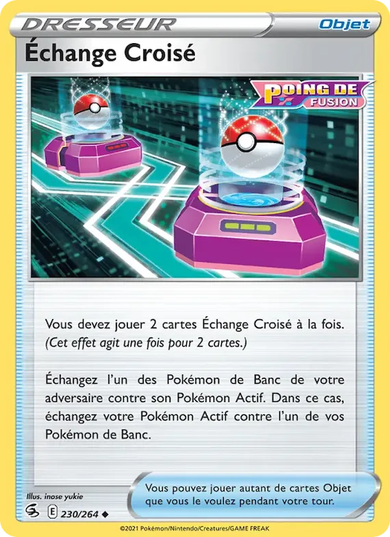 Échange Croisé 230 – Poing de Fusion