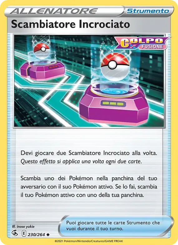 Scambiatore Incrociato 230 – Colpo Fusione